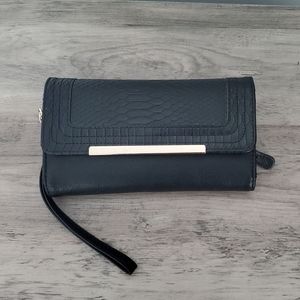 Call It Spring Snakeskin Wristlet Wallet